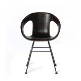 ARMCHAIR BOND LEATHER BLACK 00